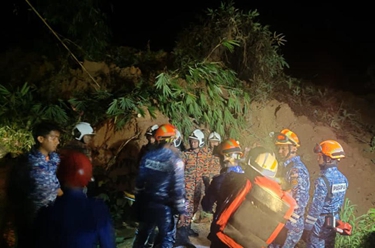 馬來(lái)西亞山體滑坡已致13人死亡