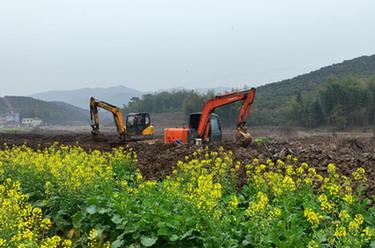 湖南常寧：高標準農(nóng)田建設備春耕