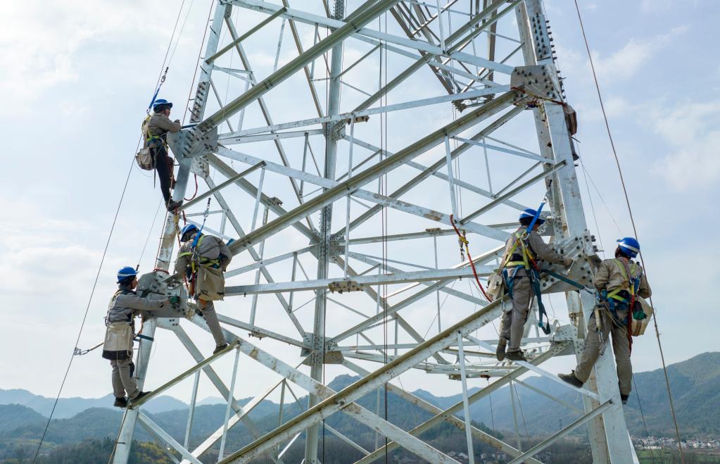 安徽：電網(wǎng)重點工程建設跑出“加速度”