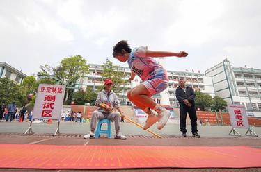 貴州：“體育中考”相繼進(jìn)行