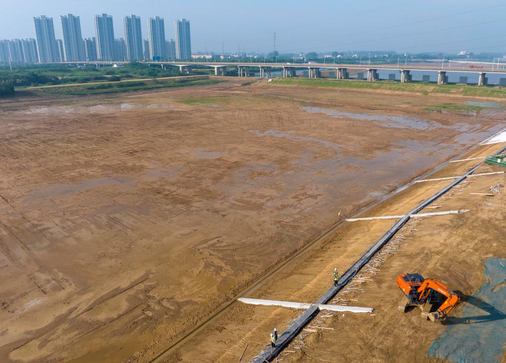 江蘇淮安：淮河入海水道二期工程有序推進(jìn)